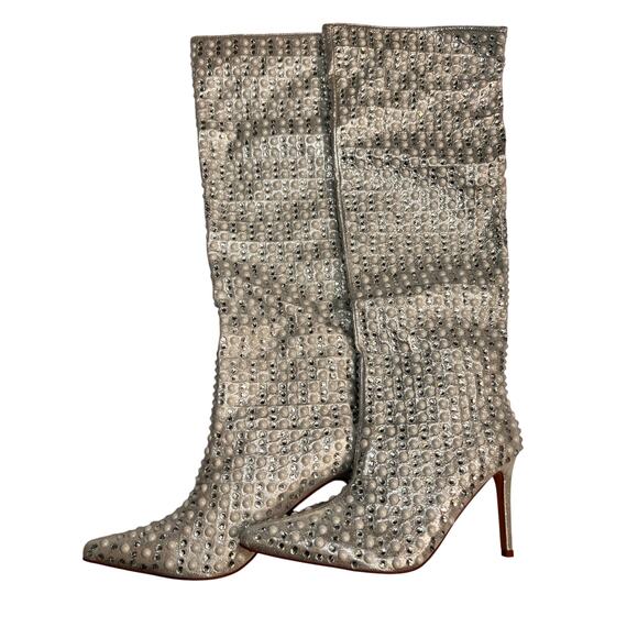 AZALEA WANG Lynlee Knee High Boot (Women) Sz 8.5 NEW - Picture 4 of 11